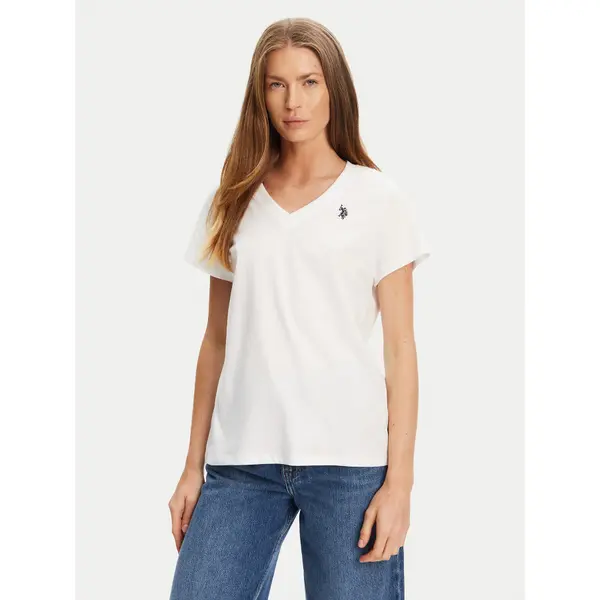 U.S. Polo Assn. U.S. Polo Assn. T-shirt WUP0635 Bijela Classic Fit