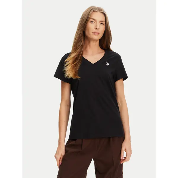 U.S. Polo Assn. U.S. Polo Assn. T-shirt WUP0635 Crna Classic Fit