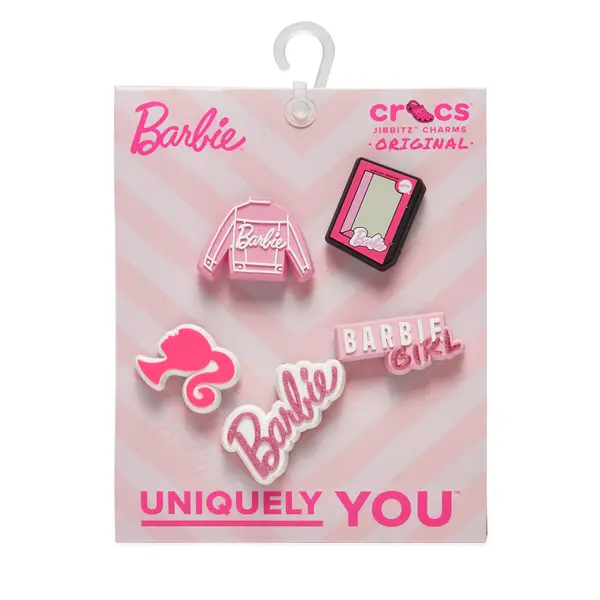 Crocs Ukras za obuću Crocs Jibbitz Barbie 5Pck 10012070 Šarena
