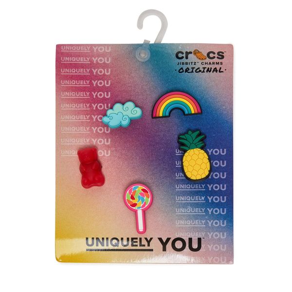 Crocs Ukras za obuću Crocs Jibbitz Happy Candy 5 Pack 10008077 Multicolor