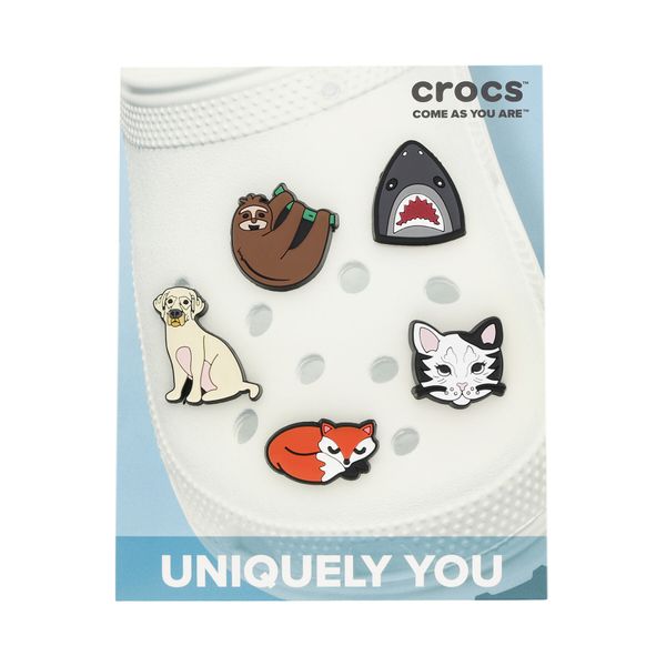 Crocs Ukras za obuću Crocs Jibbitz™ Animal Lover 5 Pack 10008038 Šarena