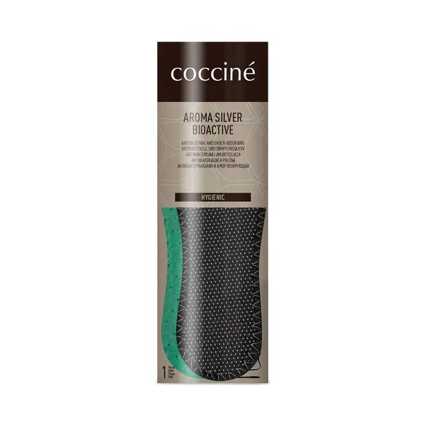 Coccine Ulošci za cipele Coccine Aroma-Silver Bioactive Crna