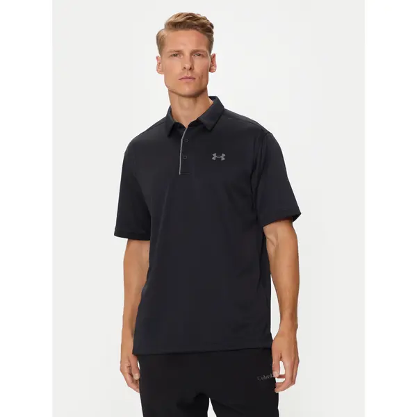Under Armour Under Armour Polo UA Tech 1290140 Crna Loose Fit