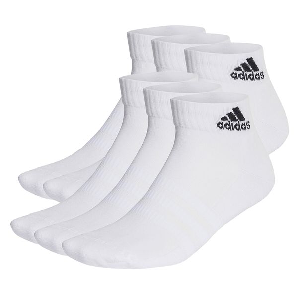 adidas Unisex niske čarape adidas Cushioned Sportswear Ankle Socks 6 Pairs HT3442 Bijela