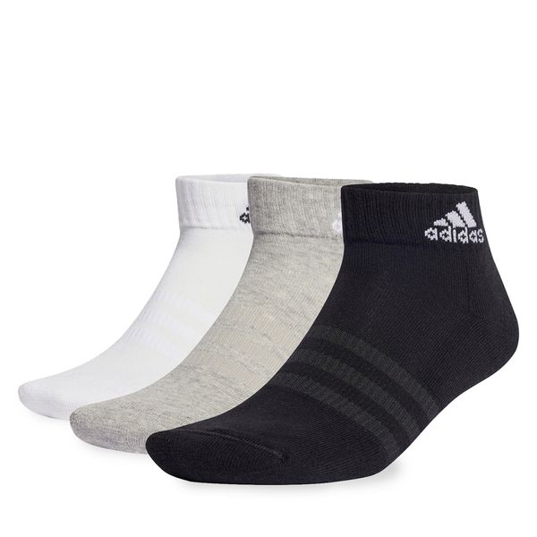adidas Unisex niske čarape adidas Cushioned Sportswear Ankle Socks 6 Pairs IC1292 medium grey heather/white/black
