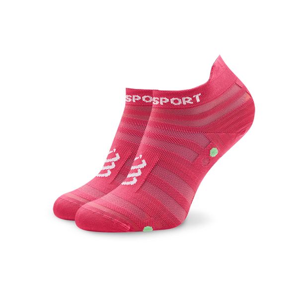 Compressport Unisex niske čarape Compressport Pro Racing Socks v4.0 Ultralight Run Low XU00051B Hot Pink/Summer Green 379