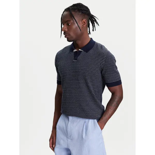 United Colors of Benetton United Colors Of Benetton Polo 1094K301J Tamnoplava Regular Fit