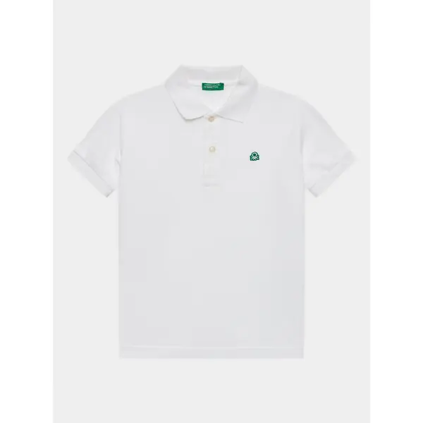United Colors of Benetton United Colors Of Benetton Polo 3089C300Q Bijela Regular Fit