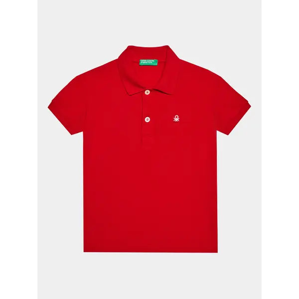 United Colors of Benetton United Colors Of Benetton Polo 3089C300Q Crvena Regular Fit