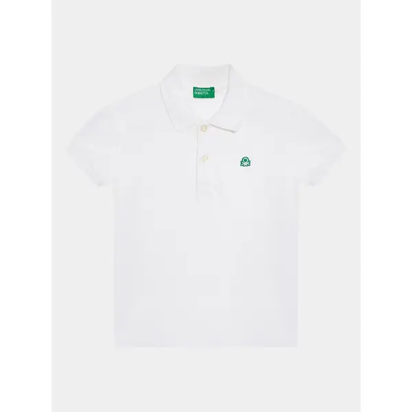 United Colors of Benetton United Colors Of Benetton Polo 3089G3008 Bijela Regular Fit