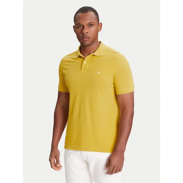 United Colors of Benetton United Colors Of Benetton Polo 3089J3179 Žuta Regular Fit
