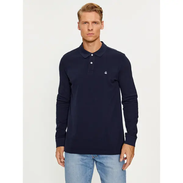 United Colors of Benetton United Colors Of Benetton Polo 3089J3204 Tamnoplava Regular Fit