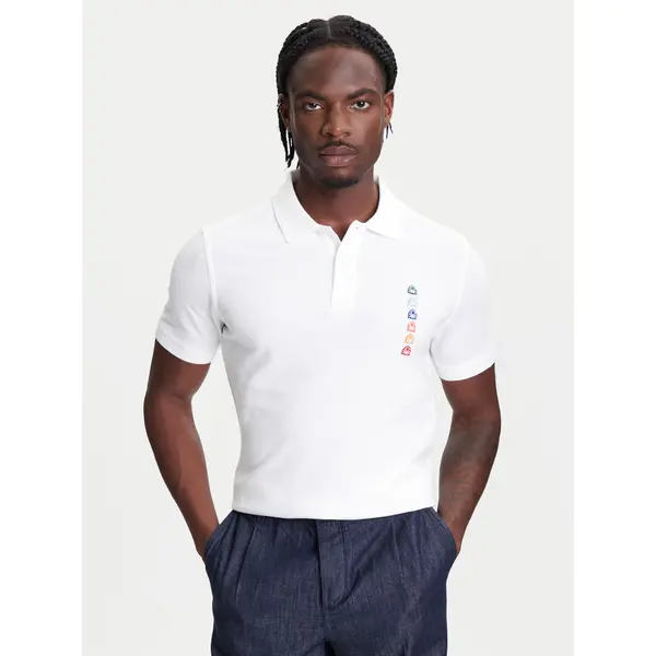 United Colors of Benetton United Colors Of Benetton Polo 3089U302J Bijela Regular Fit