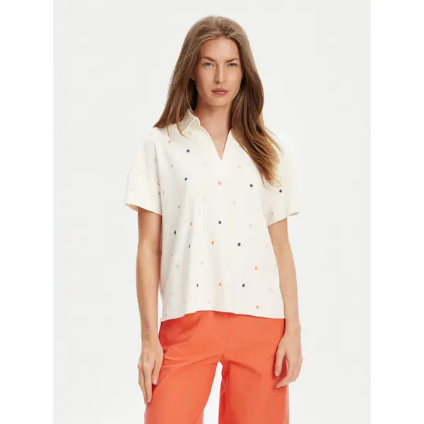 United Colors of Benetton United Colors Of Benetton Polo 36QJD300X Bež Regular Fit