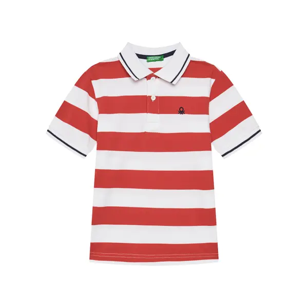 United Colors of Benetton United Colors Of Benetton Polo 39QAC301T Crvena Regular Fit