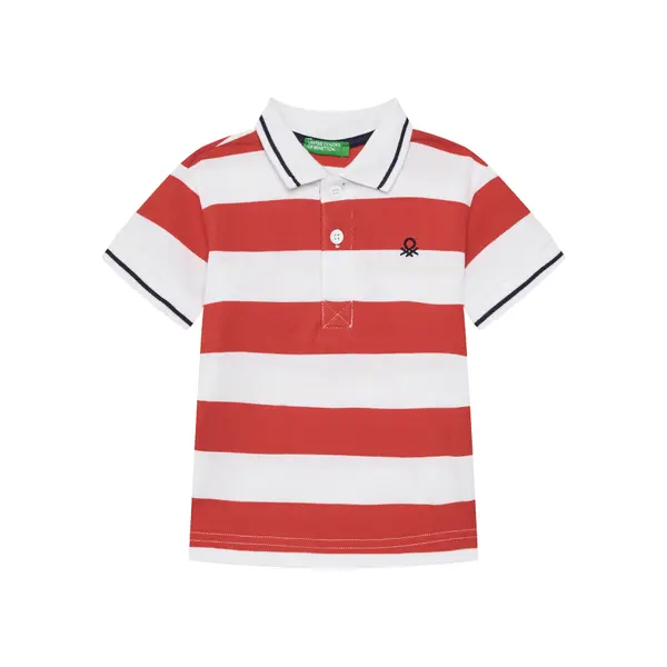 United Colors of Benetton United Colors Of Benetton Polo 39QAG300V Crvena Regular Fit