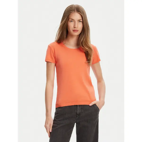 United Colors of Benetton United Colors Of Benetton T-shirt 1091D1M10 Narančasta Regular Fit