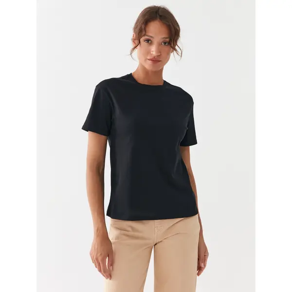 United Colors of Benetton United Colors Of Benetton T-shirt 3096D102O Crna Regular Fit