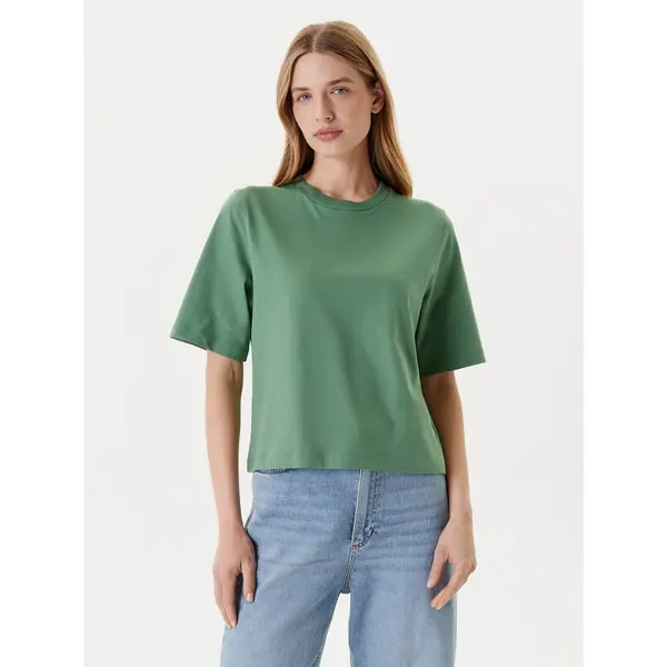 United Colors of Benetton United Colors Of Benetton T-shirt 3BL0E17G5 Zelena Relaxed Fit