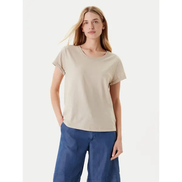 United Colors of Benetton United Colors Of Benetton T-shirt 3BVXD109F Bež Regular Fit