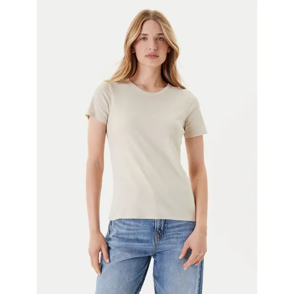 United Colors of Benetton United Colors Of Benetton T-shirt 3GA2E16A0 Bež Regular Fit