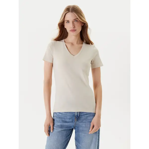 United Colors of Benetton United Colors Of Benetton T-shirt 3GA2E4230 Bež Regular Fit
