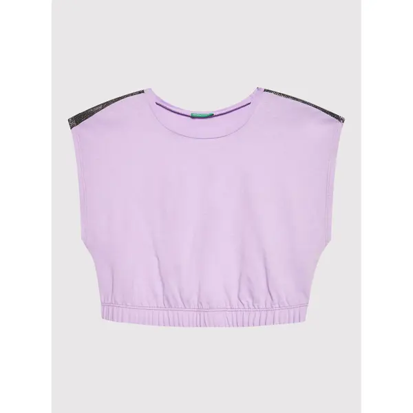 United Colors of Benetton United Colors Of Benetton T-shirt 3I1XC102T Ljubičasta Regular Fit