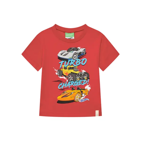United Colors of Benetton United Colors Of Benetton T-shirt 3I1XG10I3 Crvena Regular Fit