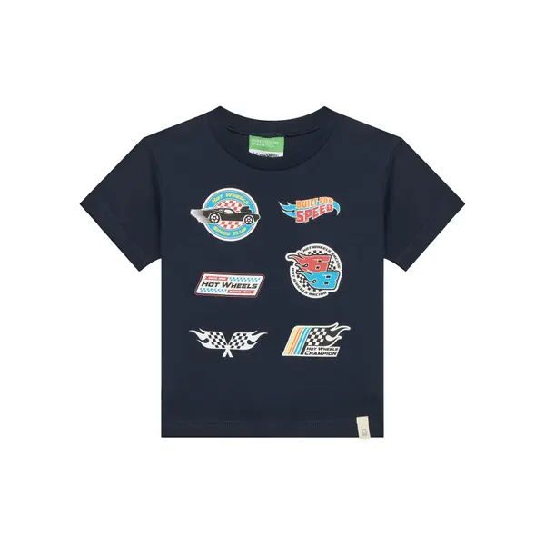 United Colors of Benetton United Colors Of Benetton T-shirt 3I1XG10I3 Tamnoplava Regular Fit