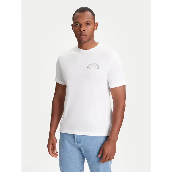 United Colors of Benetton United Colors Of Benetton T-shirt 3I1XU1096 Bijela Regular Fit