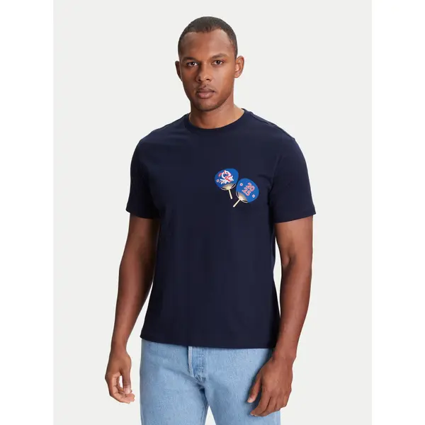 United Colors of Benetton United Colors Of Benetton T-shirt 3I1XU1096 Tamnoplava Regular Fit