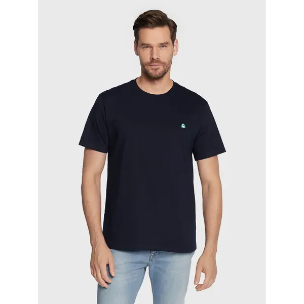 United Colors of Benetton United Colors Of Benetton T-shirt 3MI5J1AF7 Tamnoplava Regular Fit