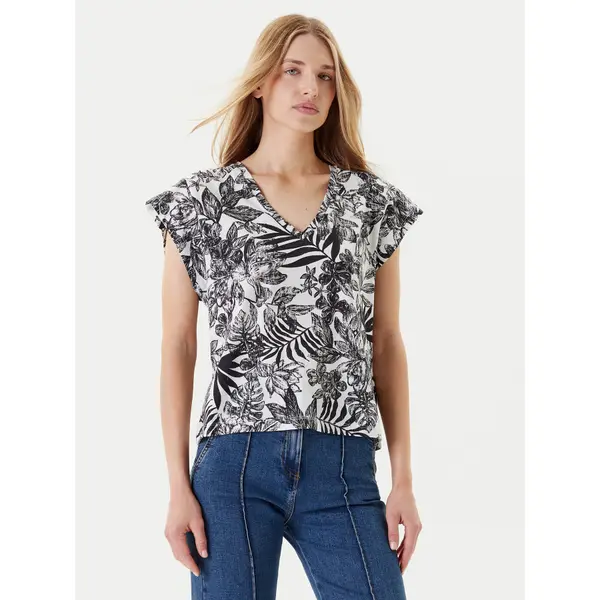 United Colors of Benetton United Colors Of Benetton T-shirt 3SEBD10AE Siva Relaxed Fit