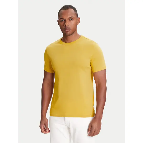 United Colors of Benetton United Colors Of Benetton T-shirt 3U53J1F15 Žuta Regular Fit