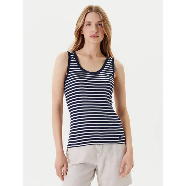 United Colors of Benetton United Colors Of Benetton Top 30YSDH010 Crna Regular Fit