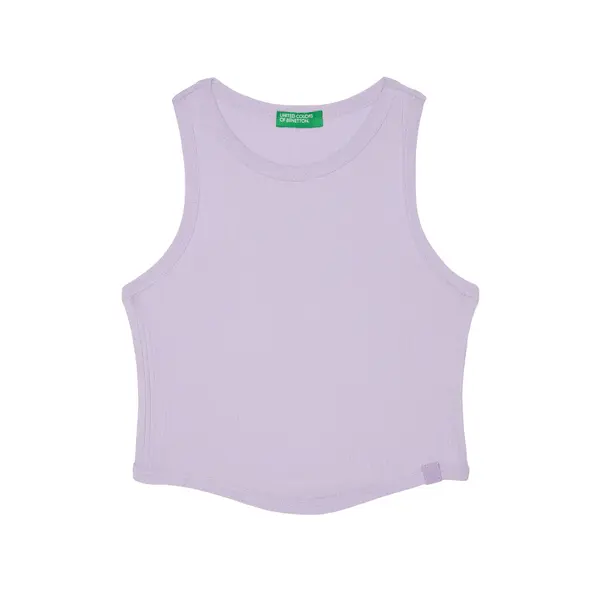United Colors of Benetton United Colors Of Benetton Top 31H3CH01F Ljubičasta Slim Fit