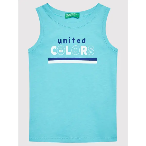 United Colors of Benetton United Colors Of Benetton Top 3I1XGH002 Plava Regular Fit