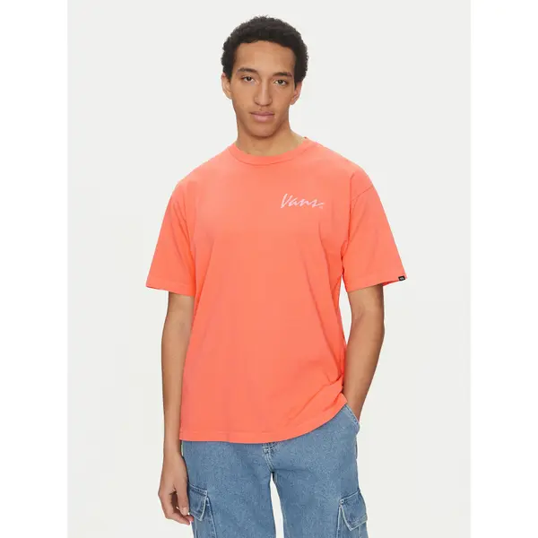 Vans Vans T-shirt 66 Baked VN000NTS Ružičasta Loose Fit