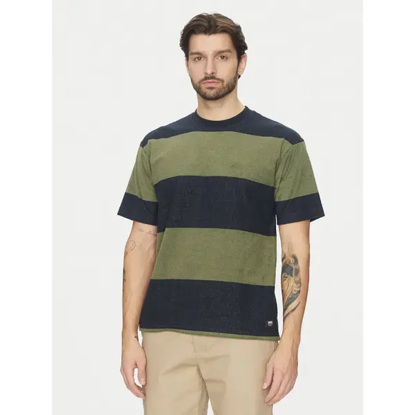 Vans Vans T-shirt Bergman VN000KUE Tamnoplava Regular Fit