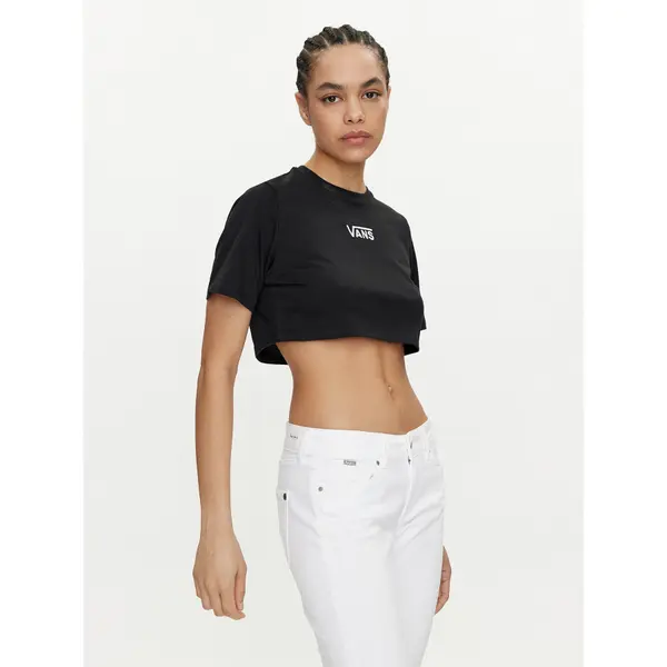Vans Vans T-shirt Flying V Crew Crop Ii VN000GFF Crna Regular Fit