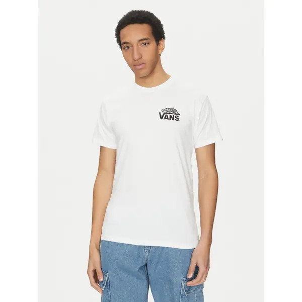 Vans Vans T-shirt Sneaky VN000M3Y Bijela Regular Fit