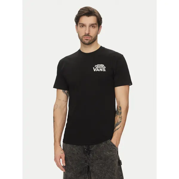 Vans Vans T-shirt Sneaky VN000M3Y Crna Regular Fit