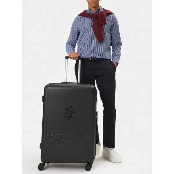 Beverly Hills Polo Club Veliki kofer Beverly Hills Polo Club CEO-BHPC-L-003-08-BLACK Crna