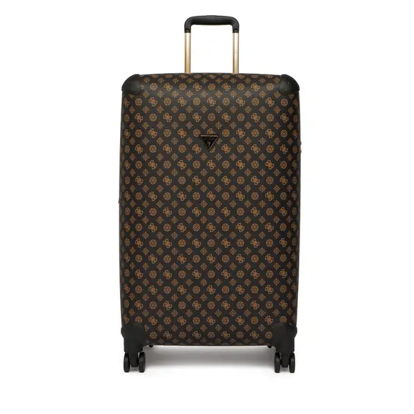 Guess Veliki kofer Guess Wilder Travel TWHP74 52988 Tamno smeđa
