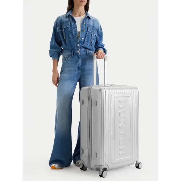 Hunter Veliki kofer Hunter CEO-HUNTER-L-002-08 Srebrna