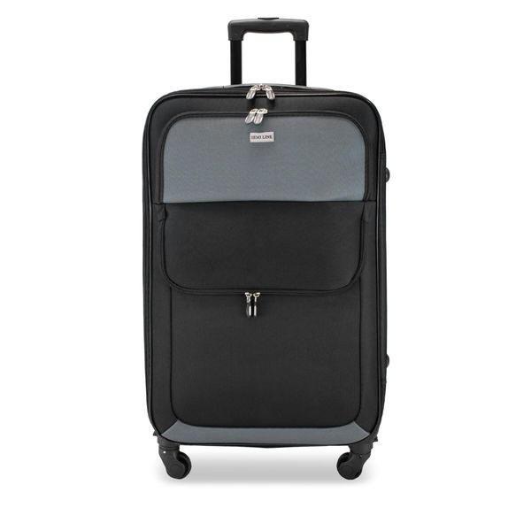 Semi Line Veliki kofer Semi Line T5602-6 Crna