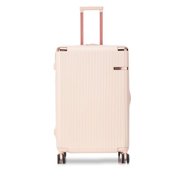 Semi Line Veliki kofer Semi Line T5665-5 Écru