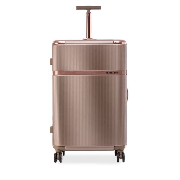 Semi Line Veliki kofer Semi Line T5668-4 Smeđa