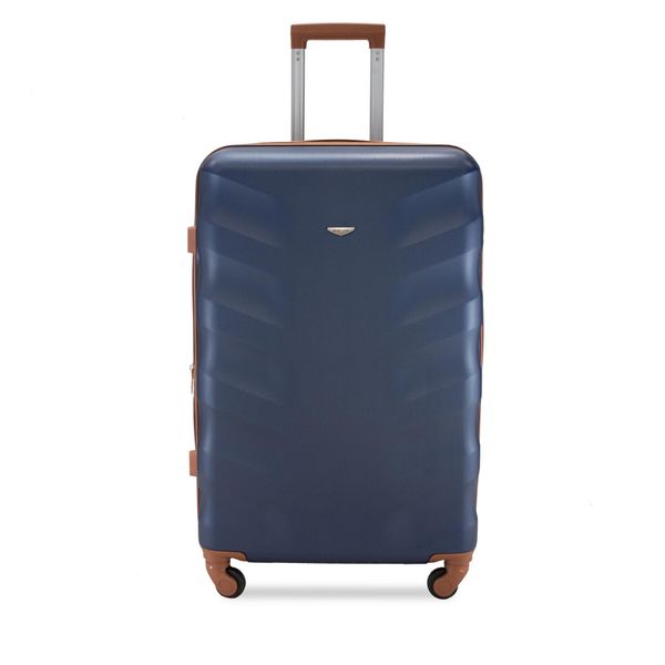 Semi Line Veliki kofer Semi Line T5706-3 Granatowy+Brąz