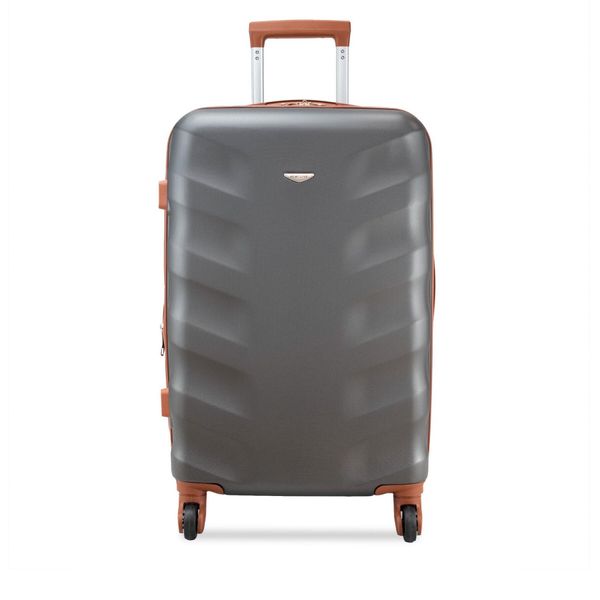 Semi Line Veliki kofer Semi Line T5707-3 Grafitowy+Brąz